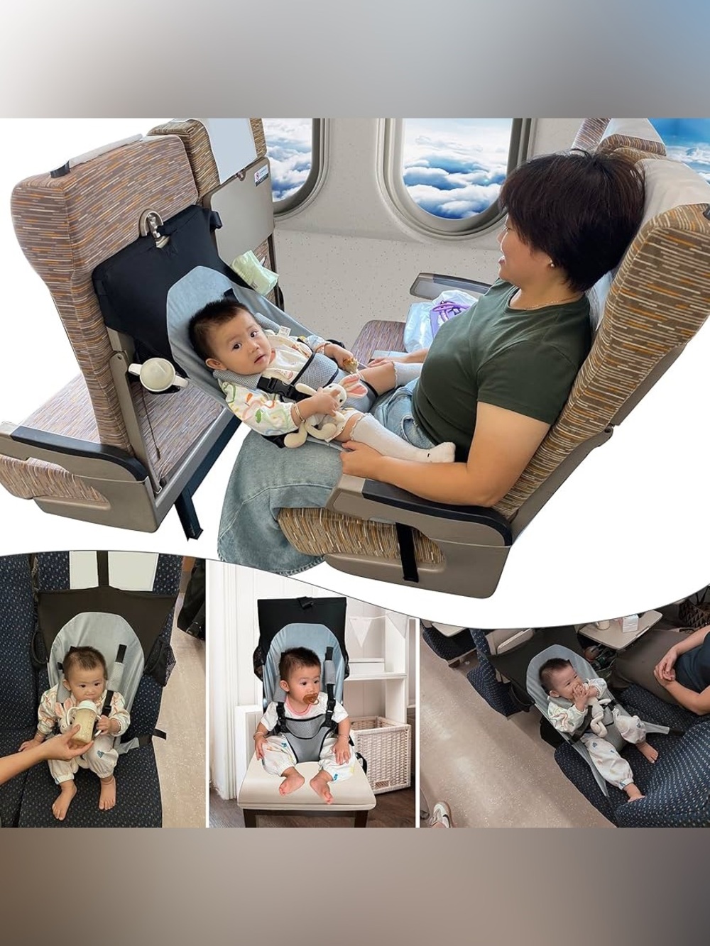 Baby Airplane Bed, Baby Travel Essentials for Flying, Toddler Airplane, new!
